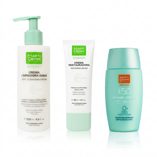 MARTIDERM ¡NUEVA! Rutina Piel Sensible Mixta Grasa
