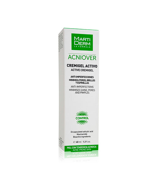 Martiderm Acniover Cremigel Activo - 40 ml - Crema Anti Acné