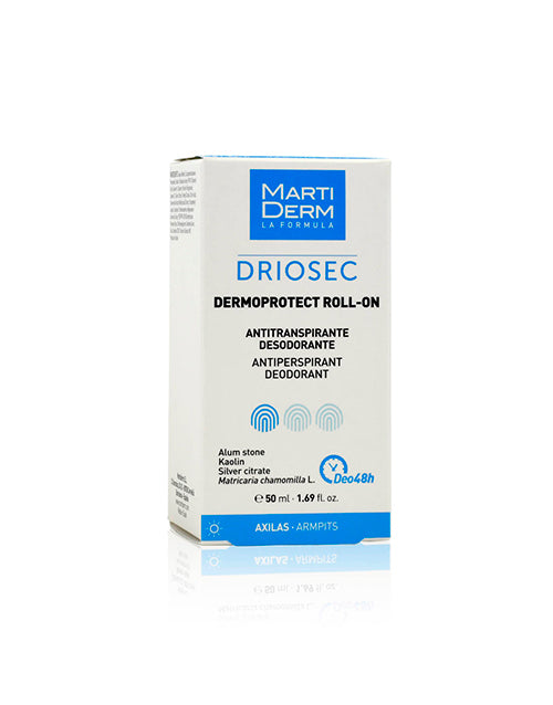 Martiderm Driosec Dermo Protect Roll On - 50 ml - Desodorante Antitranspirante